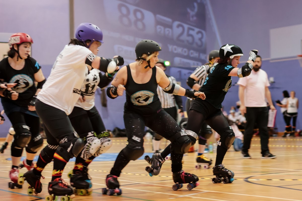 New Town Roller Girls facing Furness Firecrackers B in their debut bout.