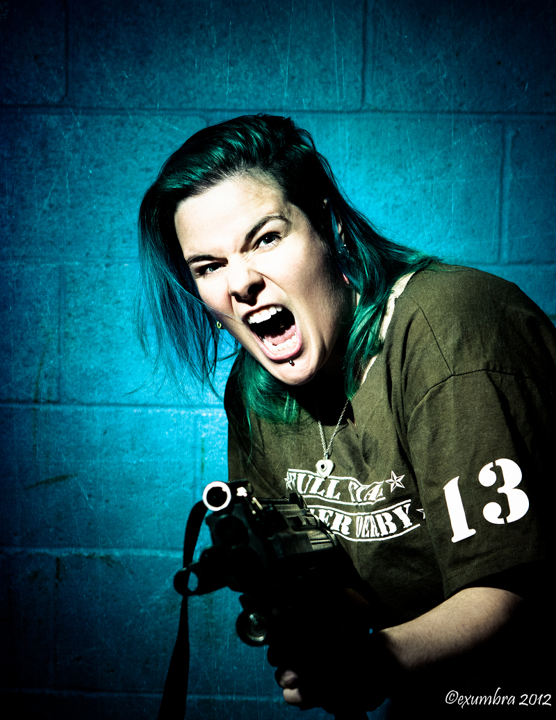 Moxie McMurder, Full Metal Editor of Lead Jammer Magazine