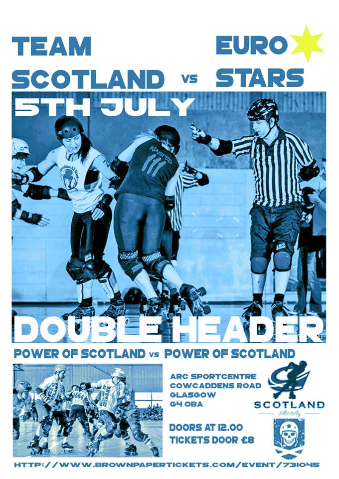 Team Scotland vs Euro Stars - first home bout of 2014 Team