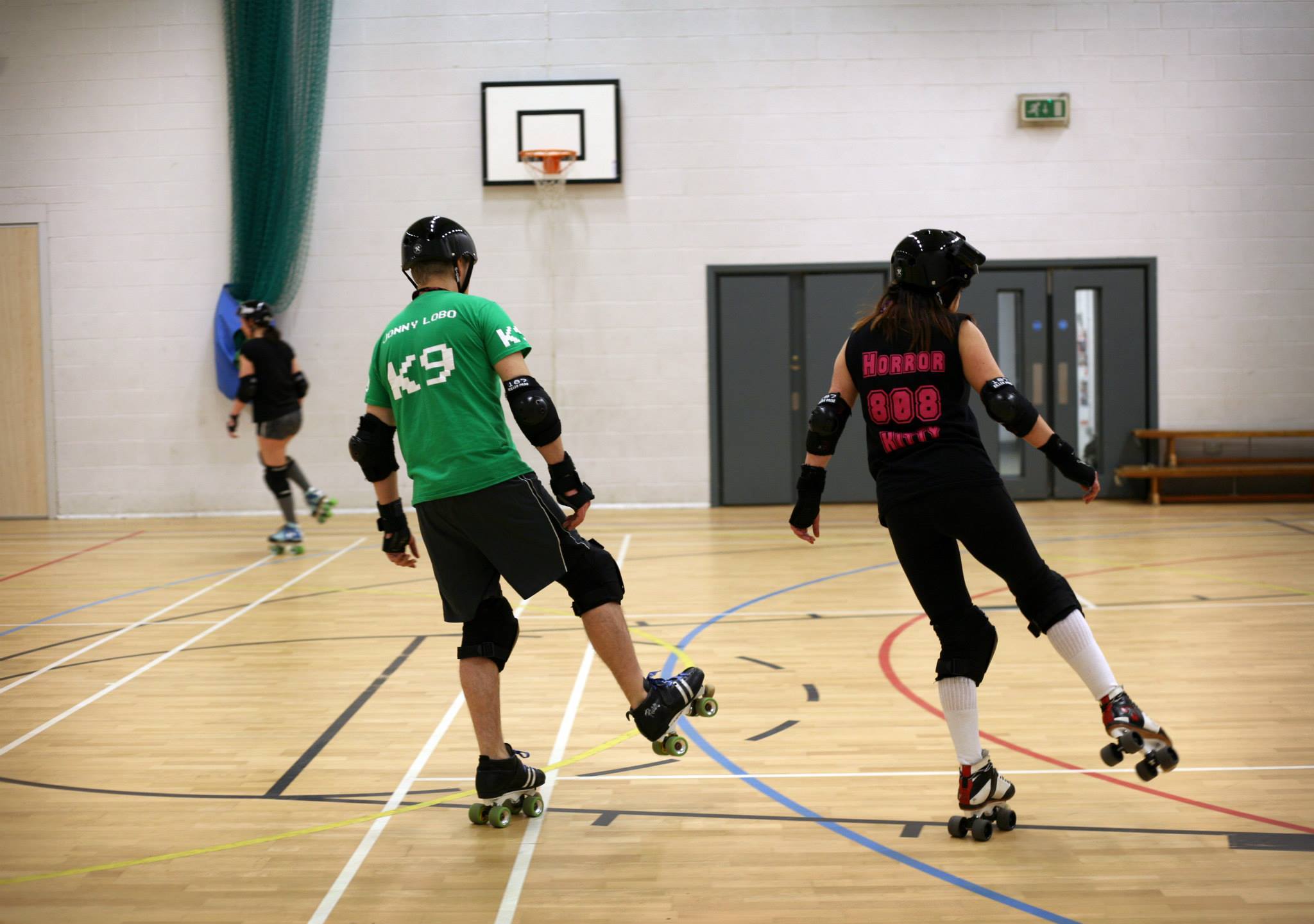 Jony and Bronia: the secret of Durham's training, synchronised ankle rolls?