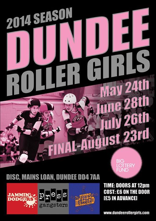 Image courtesy of Dundee Roller Girls