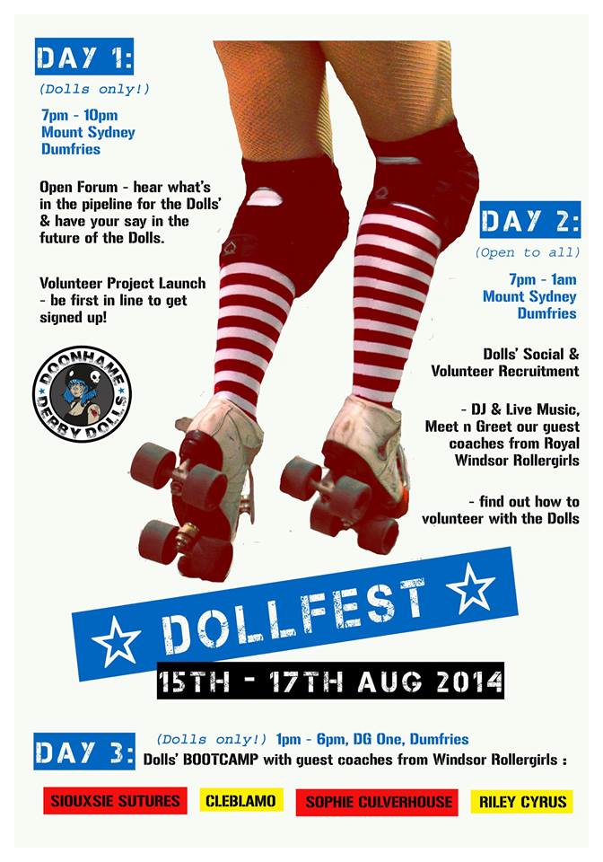 Image courtesy of Doonhame Derby Dolls