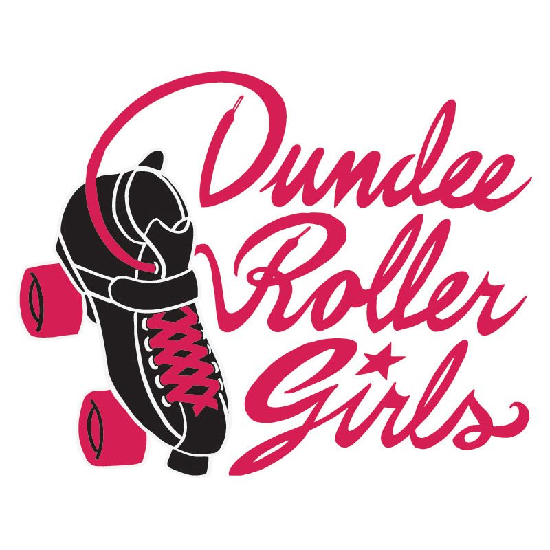 Dundee Roller Girls logo.