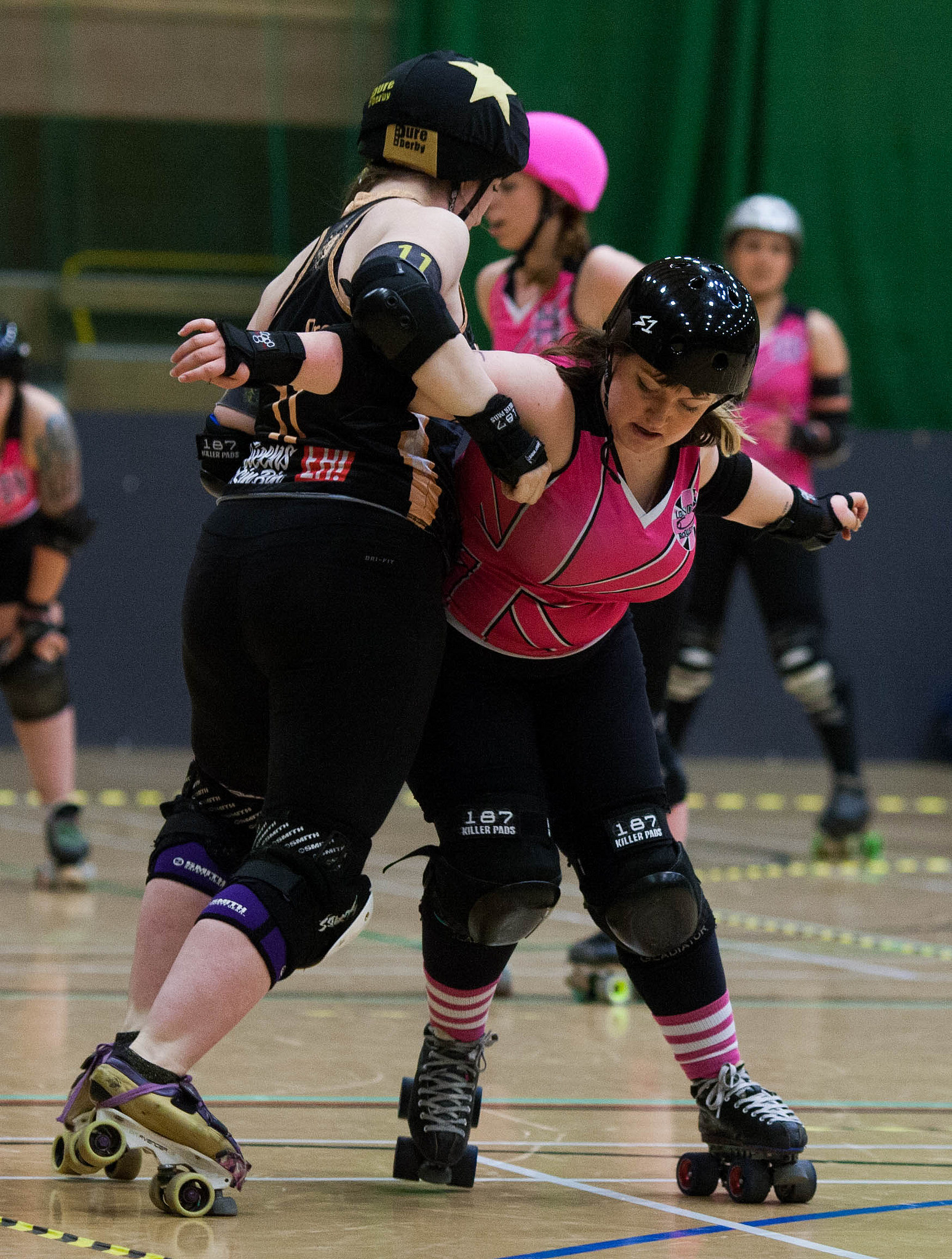 Tess v Newcastle Roller Girls (Photo: Dave Moore)